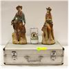 Image 1 : LARGE HARDCASE CONTAINING COWBOY/GIRL