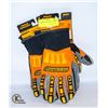 Image 1 : 2 PAIR IRON CLAD IMPACT GLOVES