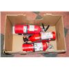 Image 1 : LOT OF 3 FIRE EXTINGUISHERS