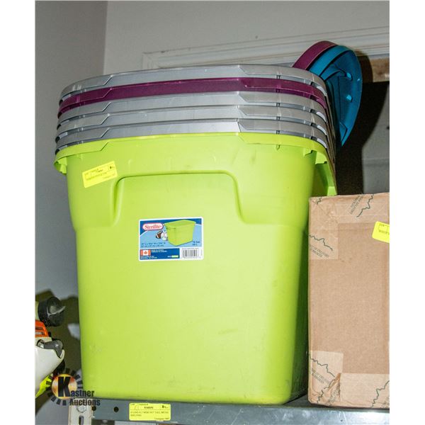 STERILITE TOTES & LIDS