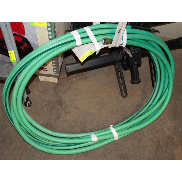 50 FOOT GARDEN HOSE WITH REEL