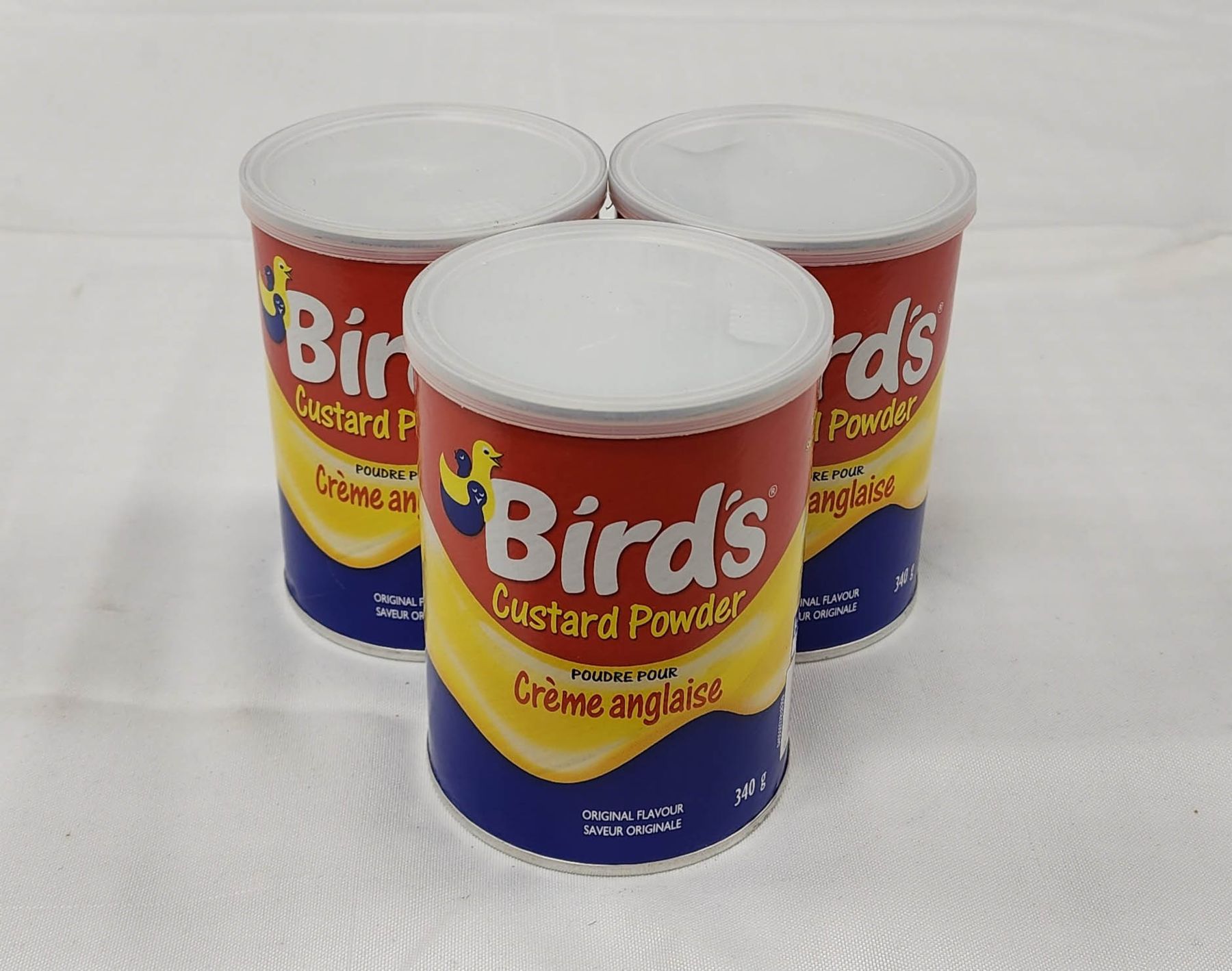 3 BIRD'S CUSTARD POWDER 340G PER - ORIGINAL FLAVOR