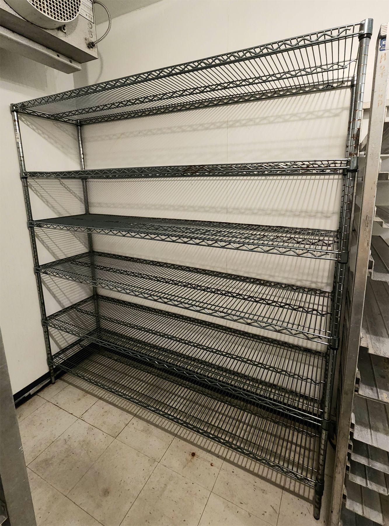 SIX SHELF UTILITY RACK