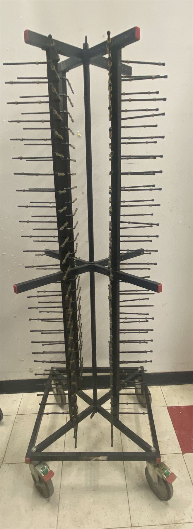 Jack Stack Plate Rack Black JACKSTACK JS088 MOBILE PLATE RACK