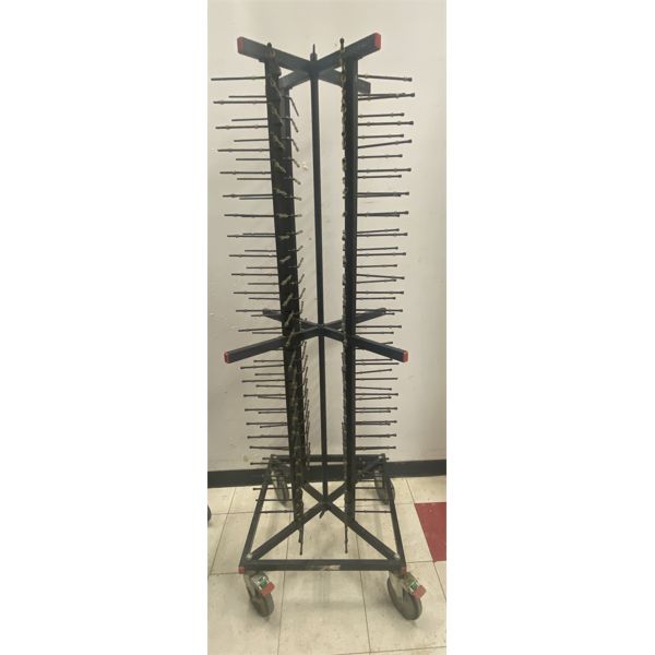 Jack Stack Plate Rack Black JACKSTACK JS088 MOBILE PLATE RACK