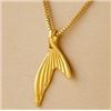 Image 1 : Sterling Silver Womens Gold Plated Necklace
