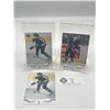 Image 1 : 2001 Upper Deck 2nd Year Henrik & Daniel Sedin NHL Cards #169 & 168 (3)