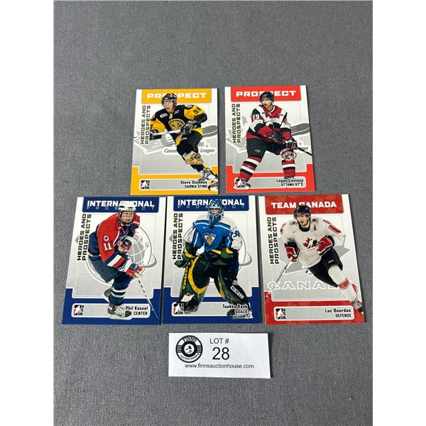 2006 In The Game Heroes & Prospects Rookie NHL Cards x 5