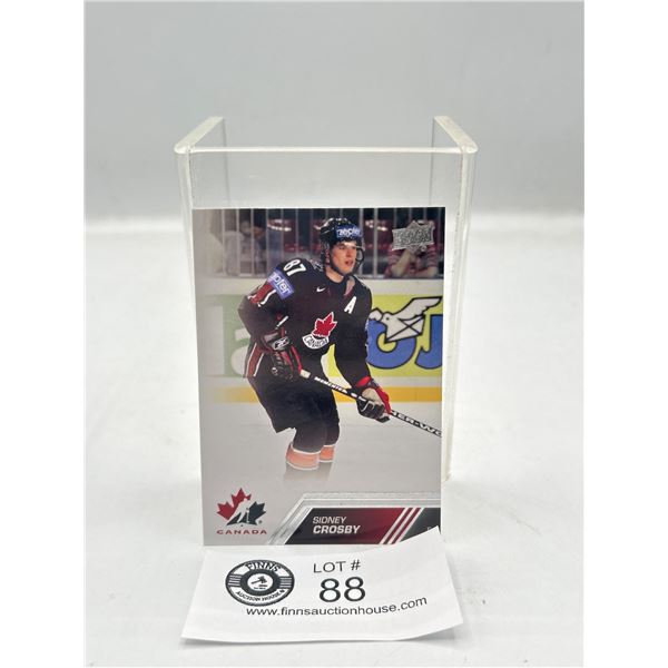 2013 UD Team Canada Sidney Crosby Insert Hockey Card #186