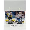 Image 1 : 2018-19 UD Tim Hortons Alex Ovechkin & Sidney Crosby NHL Cards #8 & 87