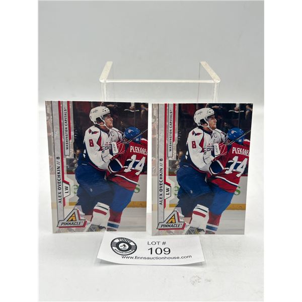 2011 Panini Pinnacle Alex Ovechkin x 2 NHL Cards #7