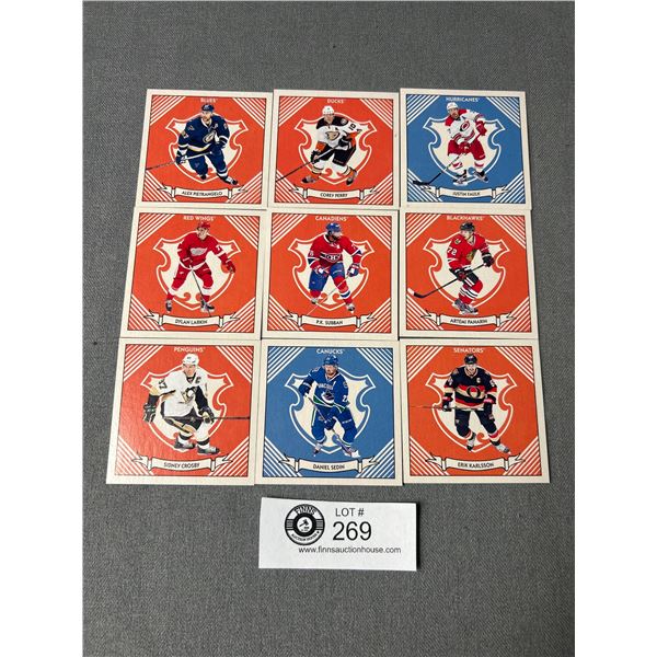 2016-17 OPC Hockey V-Series C x 9 'Rare' Includes Crosby