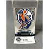 Image 2 : 2018-19 OPC Coast To Coast "Franchise Heroes" Edmonton Oilers McDavid & Gretzky NHL Card #G-1