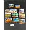 Image 1 : 2018-19 OPC Coast To Coast Landmarks Of The North x 11. Includes Sask. Alberta, NS & NFLD