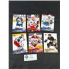 Image 1 : 2008-09 Fleer Ultra Rookie NHL Rookie Cards x 6