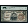 Image 1 : 1890 $5 Treasury Note PMG 15