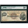 Image 1 : 1882 $20 Gold Certificate PMG 20