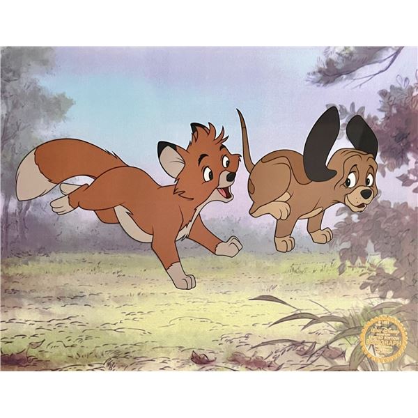 Disney Fox And The Hound Sericel Animation Art Cel