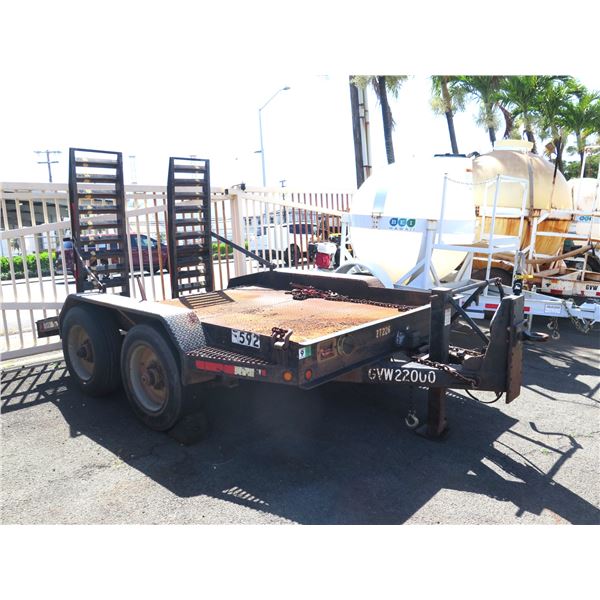 (Oahu) 2009 Zieman 1470 Forklift Trailer