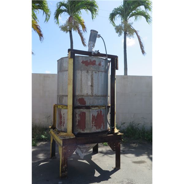 (Oahu) Metal Hopper Bin