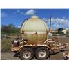 Image 8 : (Oahu) 1000-Gallon Ball Tank on Trailer w/ Pump (Pump Untested), No Title or Paperwork