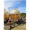 Image 1 : (Oahu) 1000-Gallon Ball Tank on Trailer w/ Pump (Pump Untested), No Title or Paperwork