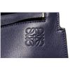 Image 6 : Loewe Navy Blue Leather T Messenger Bag