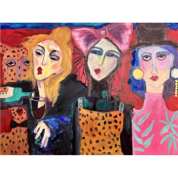 Susan Manders "This Ones On The Leopard"