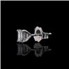 Image 3 : 0.67 ctw Diamond 18KT White Gold Earrings