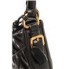 Image 6 : Prada Black Soft Calfskin Leather Gathered Shoulder Bag