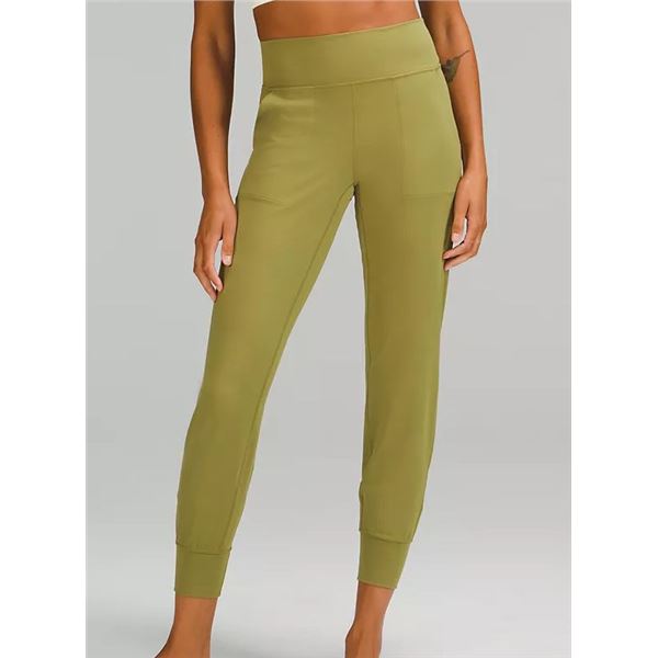 New lululemon Women's Align High Rise Jogger, Bronze Green, Full Length, Size 8