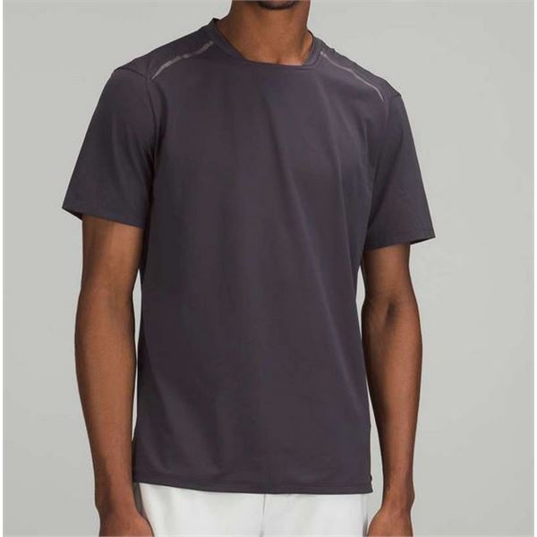 New lululemon Men's Fast & Free Short Sleeve Reflective, Black, Size Medium
