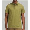 Image 1 : New lululemon  Men's Evolution Polo, Heathered Juniper Green, Size XL