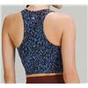 Image 2 : New lululemon Women's Invigorate Train Tank, Blue Nile Multi, Size 8