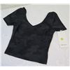 Image 1 : New lululemon LW3FGTS Women's Align Tee, Black Camo, Size 4