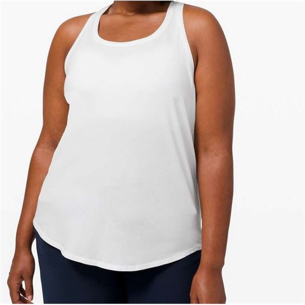 New lululemon Women's Love Tank Pleated, White, Size 12