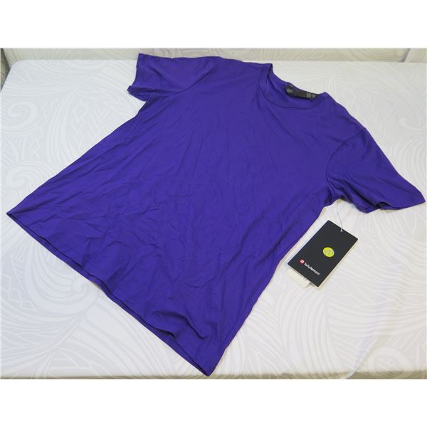New lululemon Men's The Fundamental T, Purple, Size Small
