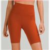 Image 1 : New lululemon Women's Wunder Train High Rise Shorts 8", Aztec Brick, Size 6