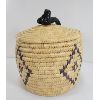 Image 3 : GRASS BASKET W/ SEAL FINIAL BY ANNIE TAKATAK