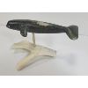 Image 5 : WHALE W/ STAND BY JOE KILOONIK - STONE W/ ANTLER