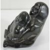 Image 2 : MOTHER HOLDING CHILD - STONE - SIGNED