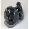 Image 5 : IGLOO SCENE BY AISA AUPALUKTUK - STONE