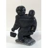 Image 4 : "MOTHER & CHILD W/ PAIL" BY LIZZIE SIVARAPIK - STONE