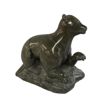 Image 1 : STONE CARVED BEAR - SIGNED 