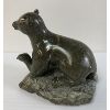 Image 4 : STONE CARVED BEAR - SIGNED 