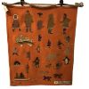Image 2 : HAND-WOVEN WALL HANGING BY AWALOO OTAK - DUFFLE, FELT & FLOSS