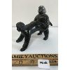 Image 2 : TWO CHILDREN PLAYING - STONE - SIGNED