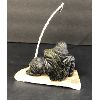 Image 2 : "ONE-FOOT HIGH KICK" BY GEETAH EEJEESIAK - STONE W/ ANTLER 