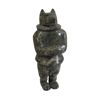 Image 1 : STANDING WOLF/MAN IN PARKA - STONE