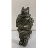 Image 2 : STANDING WOLF/MAN IN PARKA - STONE